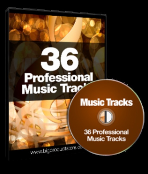 Product picture 36 Professional Music Tracks Package MRR 