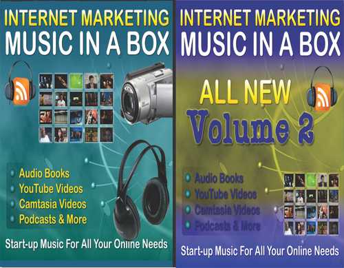 Product picture Internet Marketing Music in a Box V1V2 PLR